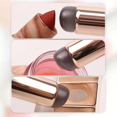 Silicone Lipstick and Concealer Brush for Daily and Travel Use