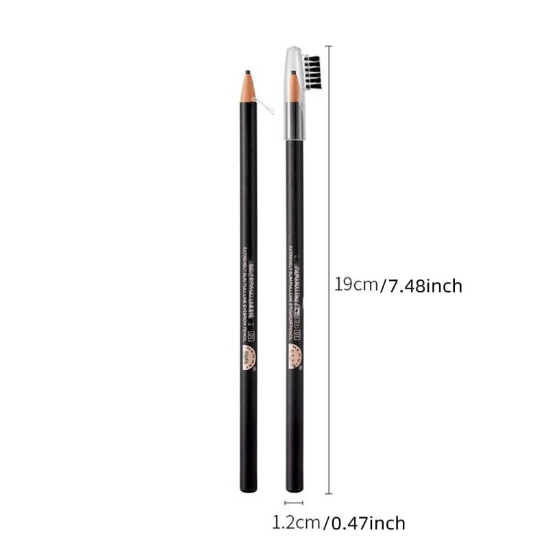 2mm Waterproof Eyebrow Pencil Makeup Shade Brown Brow Lip Tattoo Pen