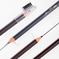 2mm Waterproof Eyebrow Pencil Makeup Shade Brown Brow Lip Tattoo Pen