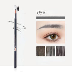 2mm Waterproof Eyebrow Pencil Makeup Shade Brown Brow Lip Tattoo Pen