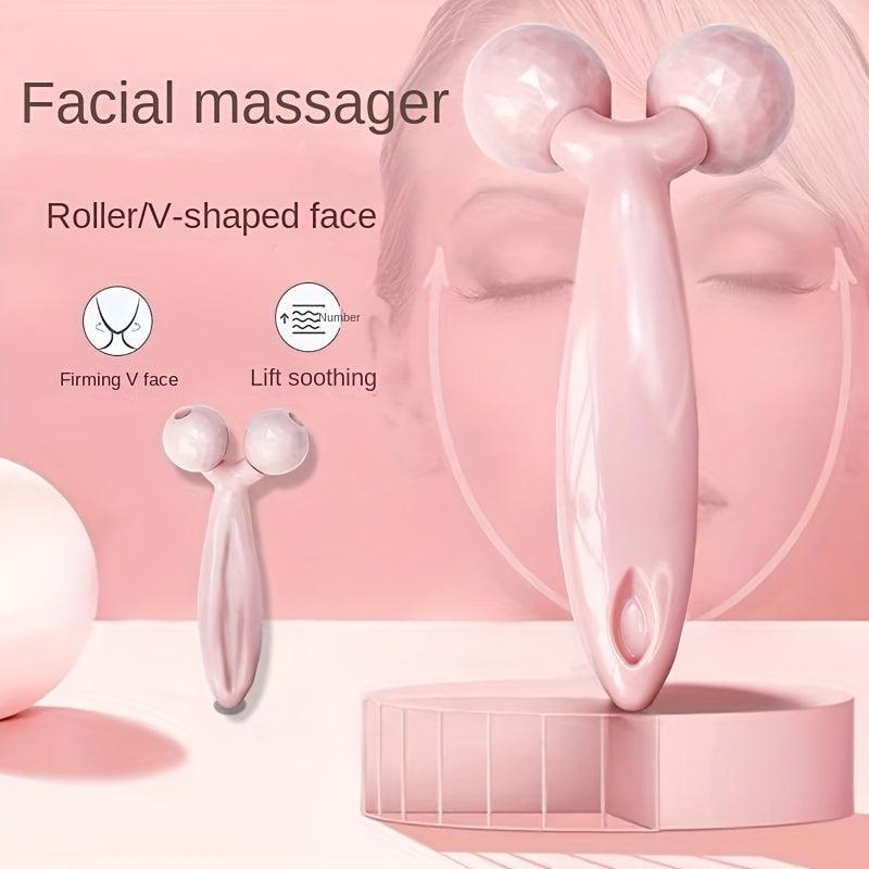 3D Roller Massager for Face and Body, Lifting Smoothing Wrinkle Massage Tool