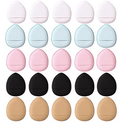 5PCS Mini Puff Makeup Finger Puff Set Sponge Concealer Foundation Detail Puff