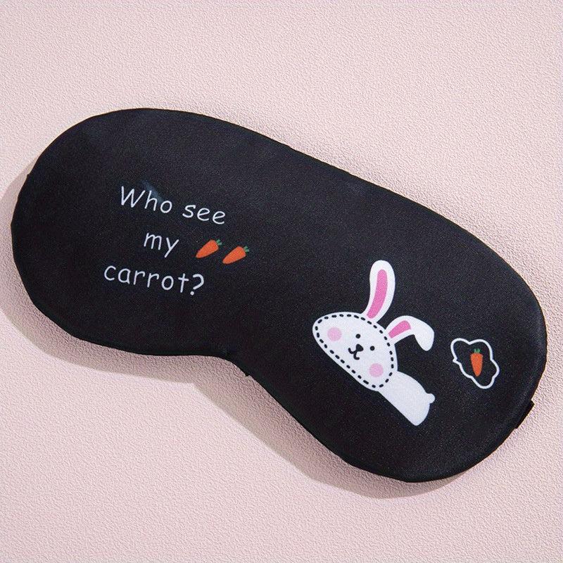 Cartoon Ice Eye Mask for Sleep Nap and Office Use Hot Compress Band