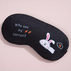 Cartoon Ice Eye Mask for Sleep Nap and Office Use Hot Compress Band
