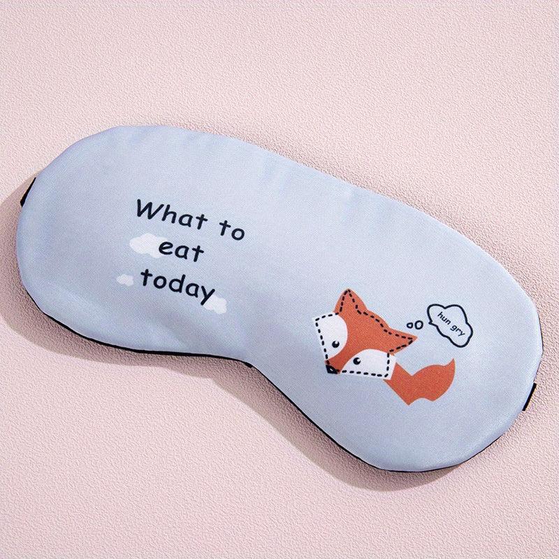 Cartoon Ice Eye Mask for Sleep Nap and Office Use Hot Compress Band