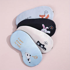 Cartoon Ice Eye Mask for Sleep Nap and Office Use Hot Compress Band