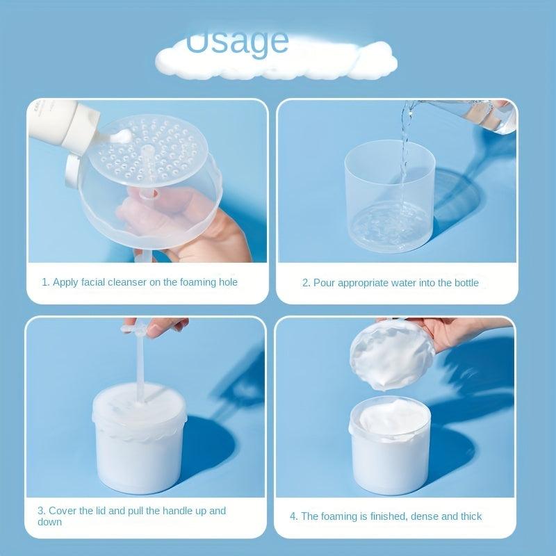 Travel-Friendly Face Wash Foam Maker for Deep Cleansing
