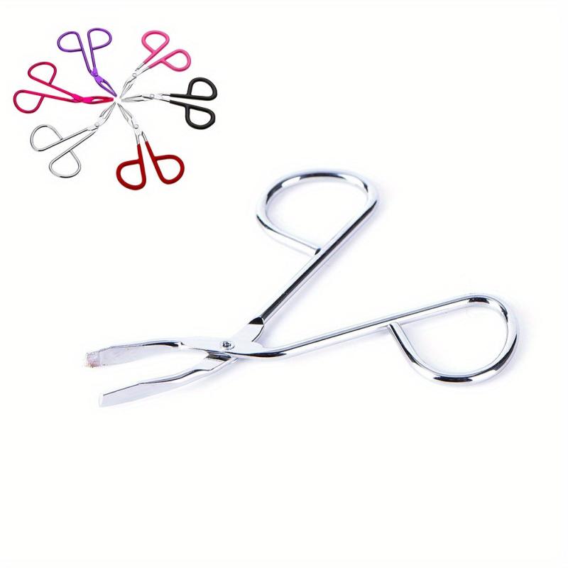 Eyebrow Scissors Tweezer Set Straight Flat Tip Hair Plucker