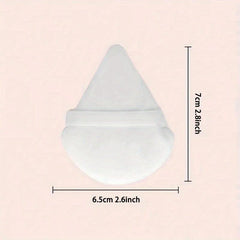 Soft Triangle Makeup Puff for Loose Powder Contouring