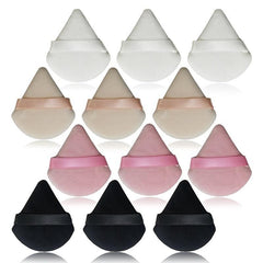 Soft Triangle Makeup Puff for Loose Powder Contouring
