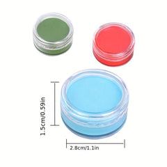 12 Colors Fluorescent Eyeliner Stick Non Toxic Pigment