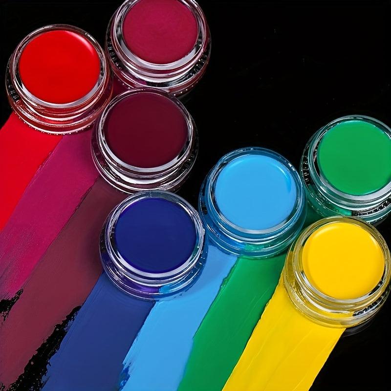 12 Colors Fluorescent Eyeliner Stick Non Toxic Pigment