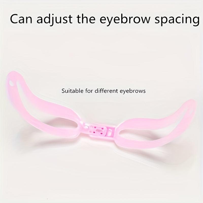4pcs Eyebrow Shaping Template Reusable Stencil Eyelash Mascara