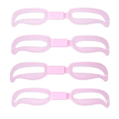 4pcs Eyebrow Shaping Template Reusable Stencil Eyelash Mascara