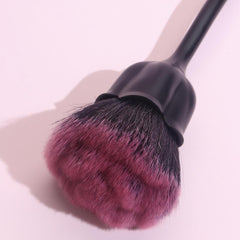 Large Fluffy Rose Makeup Brush for Full Coverage Face