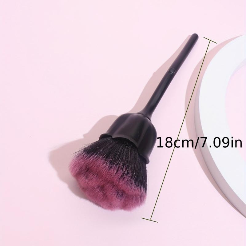 Large Fluffy Rose Makeup Brush for Full Coverage Face