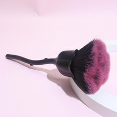 Large Fluffy Rose Makeup Brush for Full Coverage Face