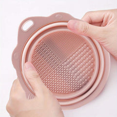Silicone Makeup Brush Cleaning Mat - Easy Washing Tool