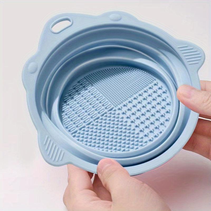 Silicone Makeup Brush Cleaning Mat - Easy Washing Tool