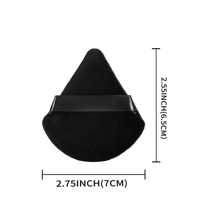 6pcs Makeup Sponge & Powder Puff, Wet And Dry Dual Use, Egg Shaped