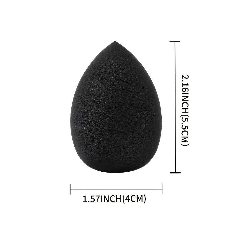 6pcs Makeup Sponge & Powder Puff, Wet And Dry Dual Use, Egg Shaped