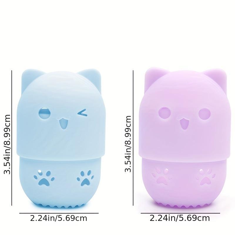 Shatterproof Silicone Cat Egg Rack & Sponge Holder