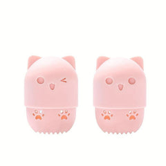 Shatterproof Silicone Cat Egg Rack & Sponge Holder