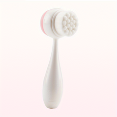 Facial Cleansing Brush Soft Bristles Silicone Facial Scrubber