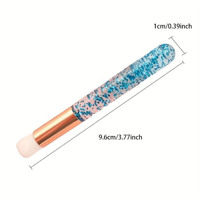 Eyelash Extension Cleaning Brush Glitter Handle