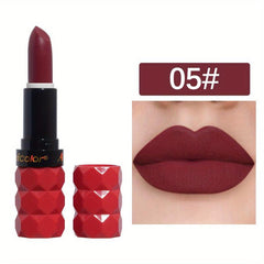 6 Shade Velvet Matte Lipstick Set Non Staining Non Fading Long Lasting