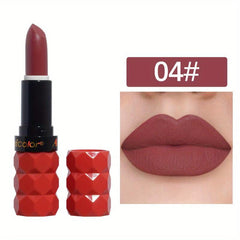 6 Shade Velvet Matte Lipstick Set Non Staining Non Fading Long Lasting