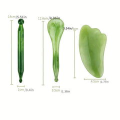 Gua Sha Facial Tools Scraping Massage Set for Lymphatic Drainage