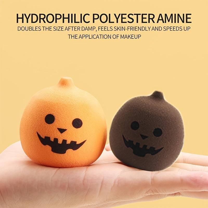 Pumpkin Shaped Makeup Puff for Beauty Foundation
