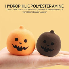 Pumpkin Shaped Makeup Puff for Beauty Foundation