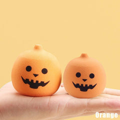 Pumpkin Shaped Makeup Puff for Beauty Foundation