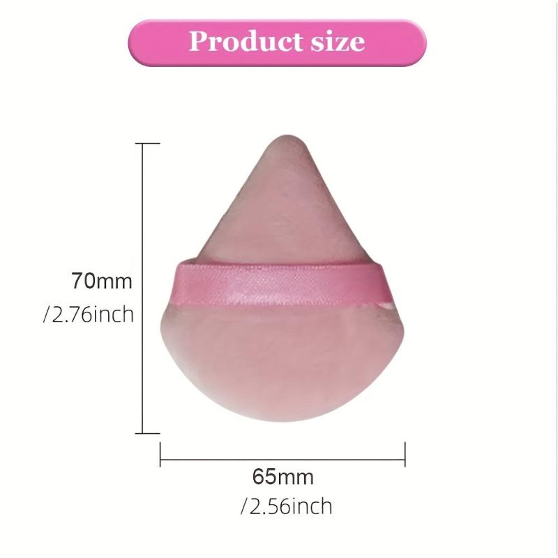 Triangle Powder Puff Mini Face Makeup Sponge Cosmetics Soft Face Powder Puff