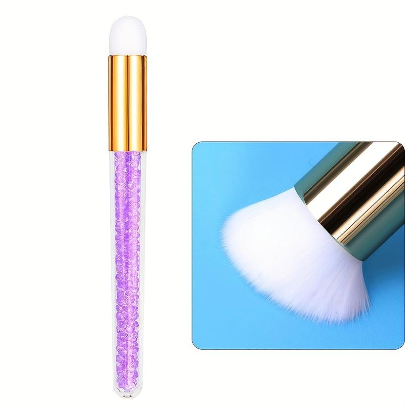 Glitter Crystal Lash Shampoo Brushes for Eyelash Extension Cleansing