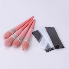 20 Pcs Makeup Brush Holder Net Dust Cover Elastic Guard