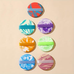 7pcs Irregular Texture Air Cushion Powder Puff Makeup Sponges