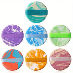 7pcs Irregular Texture Air Cushion Powder Puff Makeup Sponges