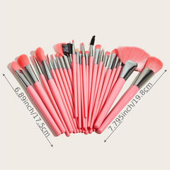 24Pcs Brush Case Bag Cosmetic Set Makeup Brush Makeup Tools Superior