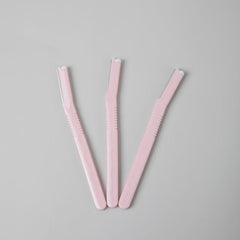 3 Pcs Eyebrow Razors Dermaplane Facial Razor Exfoliation Eyebrow Shaper