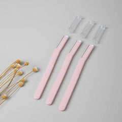 3 Pcs Eyebrow Razors Dermaplane Facial Razor Exfoliation Eyebrow Shaper