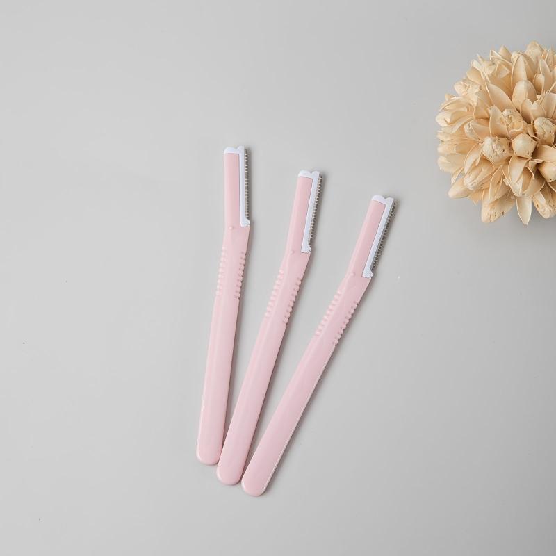 3 Pcs Eyebrow Razors Dermaplane Facial Razor Exfoliation Eyebrow Shaper