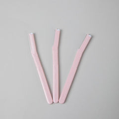 3 Pcs Eyebrow Razors Dermaplane Facial Razor Exfoliation Eyebrow Shaper