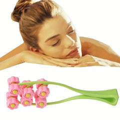 Flower Type Face Massager Roller V Face Firming Beauty Tool