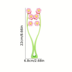 Flower Type Face Massager Roller V Face Firming Beauty Tool