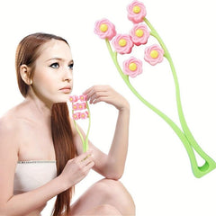 Flower Type Face Massager Roller V Face Firming Beauty Tool