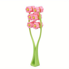 Flower Type Face Massager Roller V Face Firming Beauty Tool