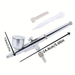 3mm Dual Action Airbrush Kit for Nail Art & Body Tattoos